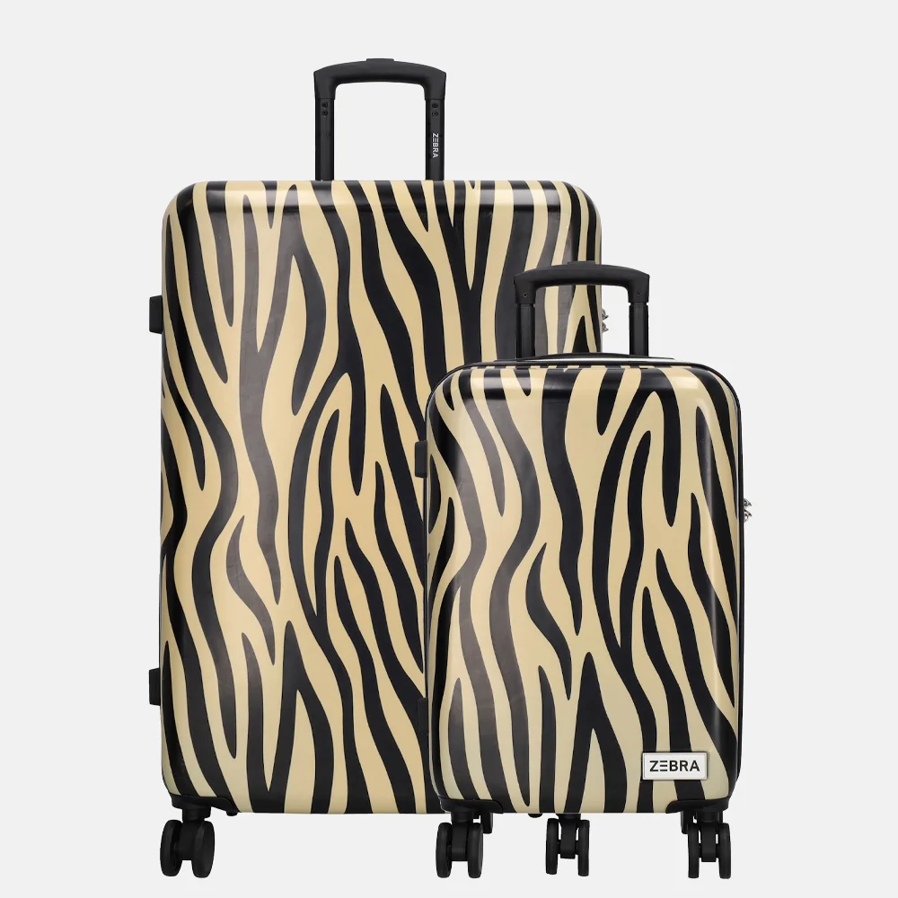 Zebra Trends Koffersets zwart